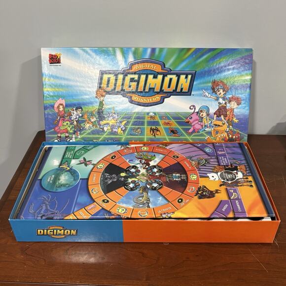 Digimon Digital Monsters Ultimate Adventure Board Game - READ Missing 2 Tokens - Picture 3 of 16
